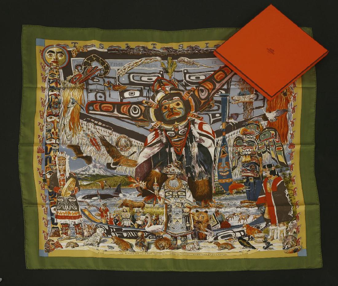 An Hermès silk scarf (1 of 1)