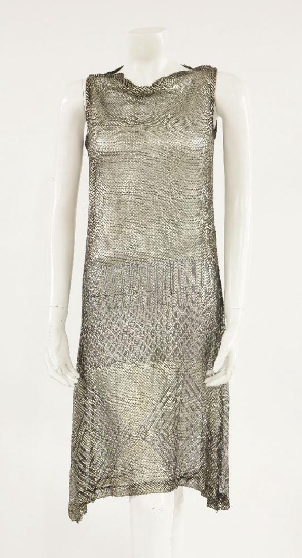 A black net tulle flapper dress (1 of 3)