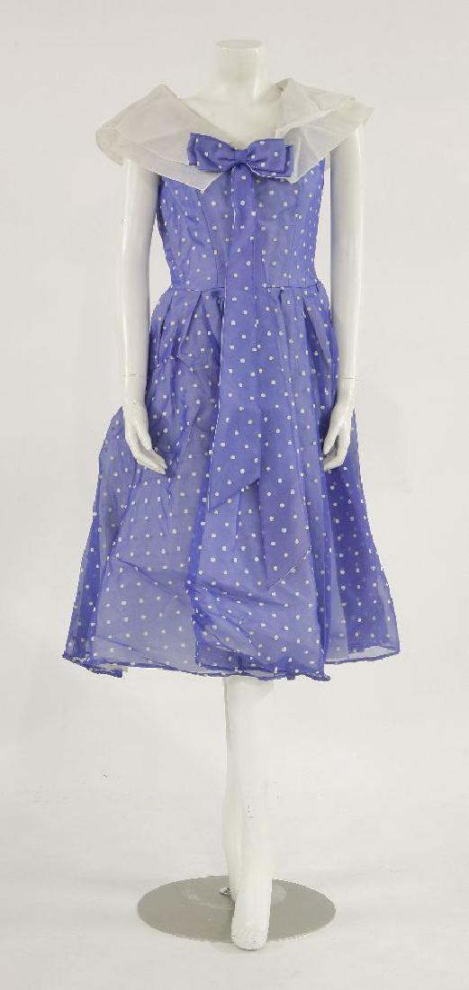 An original Kenilworth model blue and white polka dot (1 of 4)