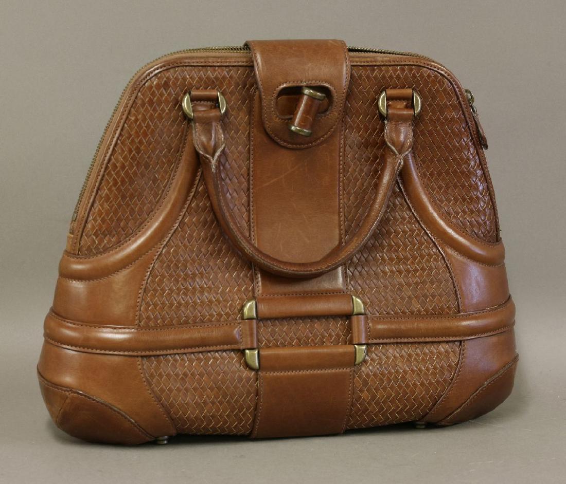 An Alexander McQueen brown leather 'Novac' bag (1 of 1)