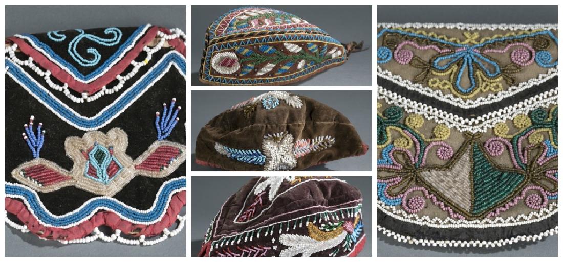 5 beaded clothing/textile objects. 20th century. (1 of 20)
