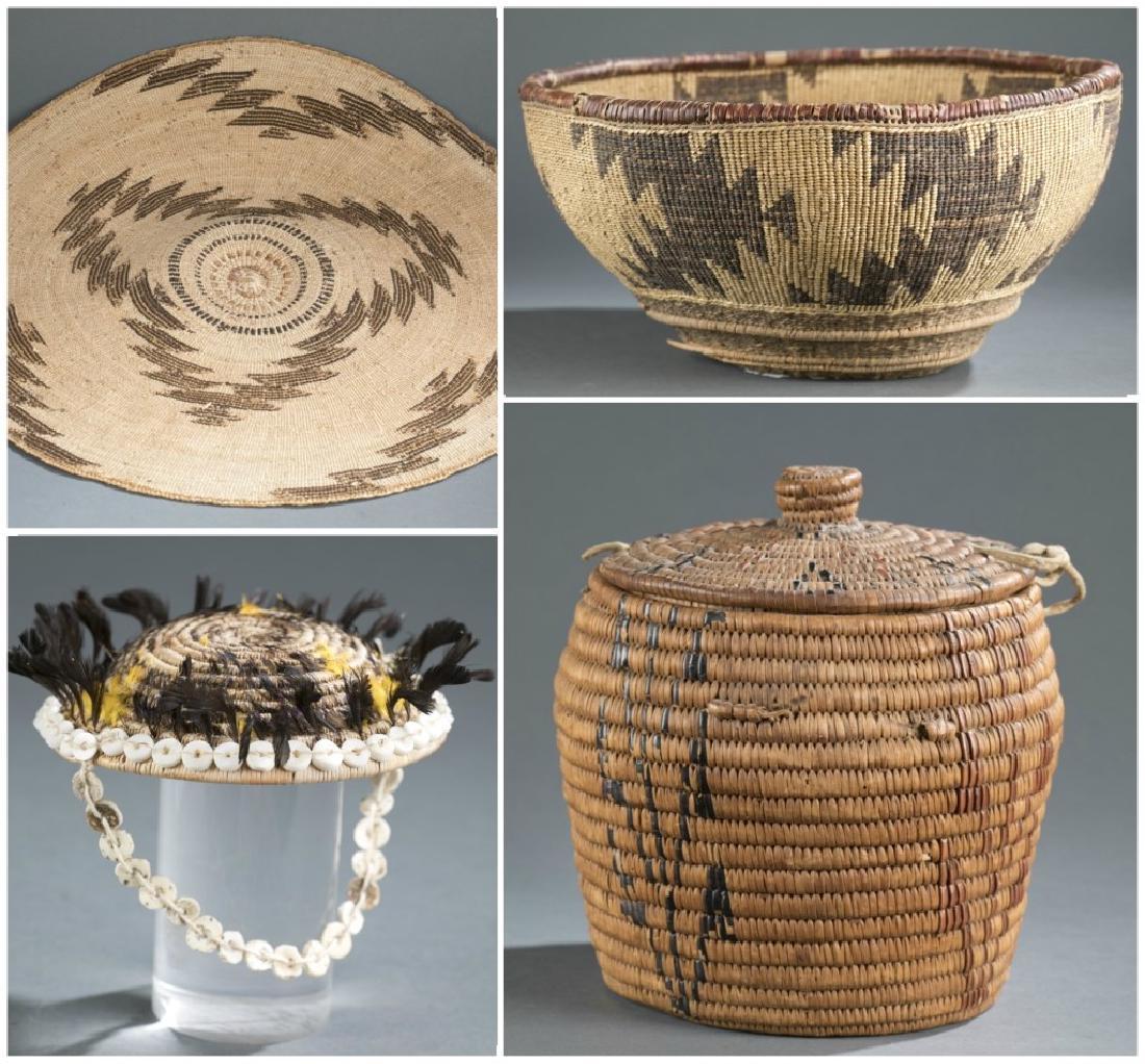 4 Native American woven objects. 20th century. (1 of 17)