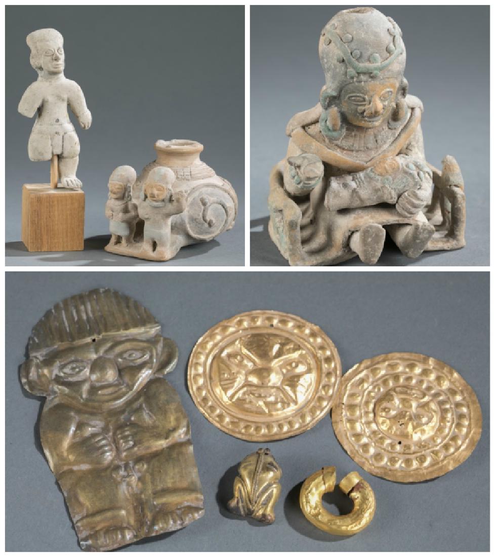 8 objects, Ecuador, Jama Coaque. (1 of 18)