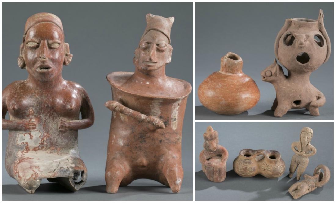 6 terracotta figures, Mexico. (1 of 20)