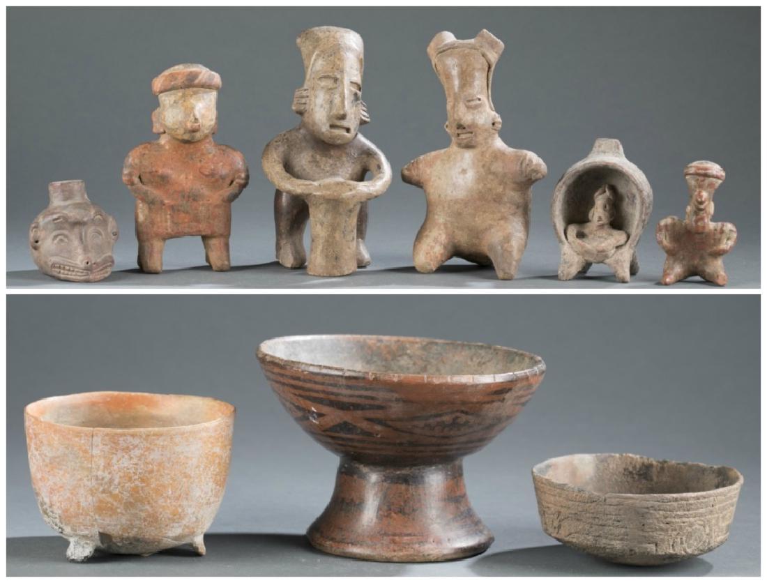 9 Pre-Columbian objects. (1 of 16)