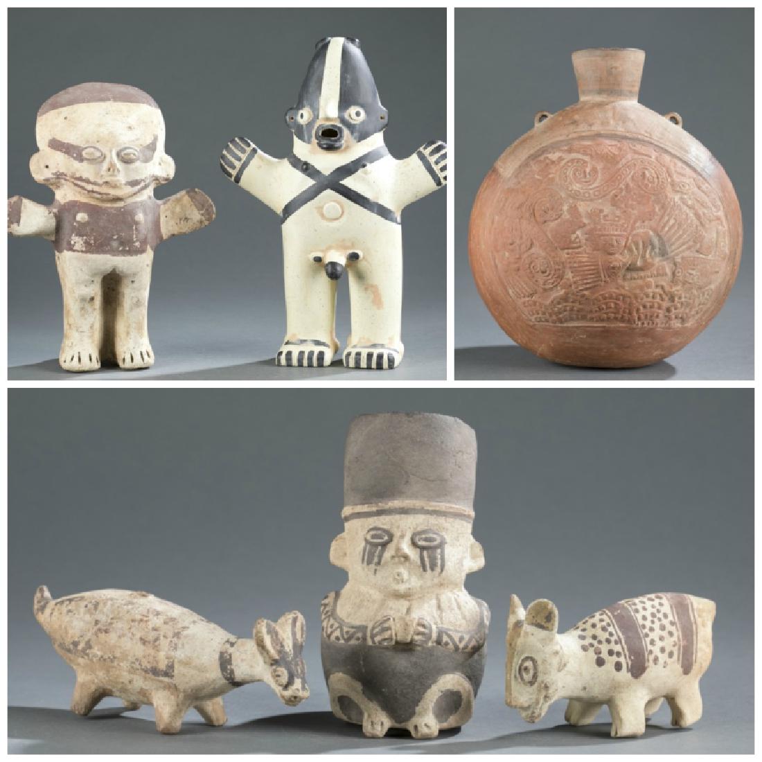 5 Pre-Columbian style objects. (1 of 20)
