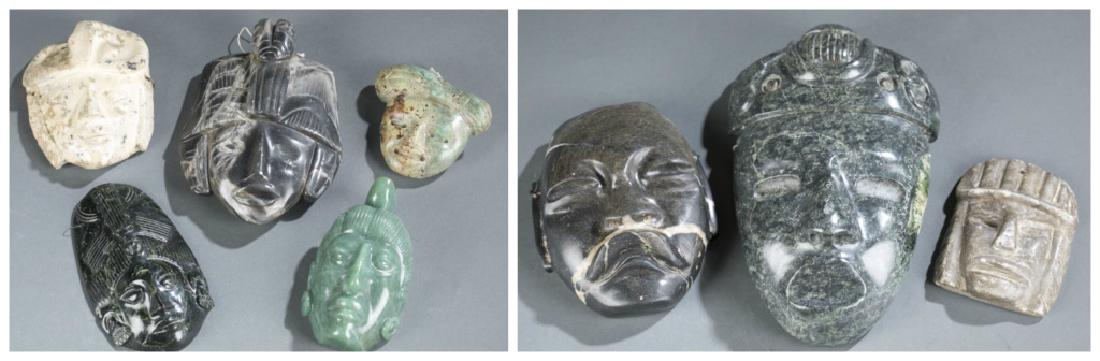 8 Pre-Columbian style objects, Mexico. (1 of 15)