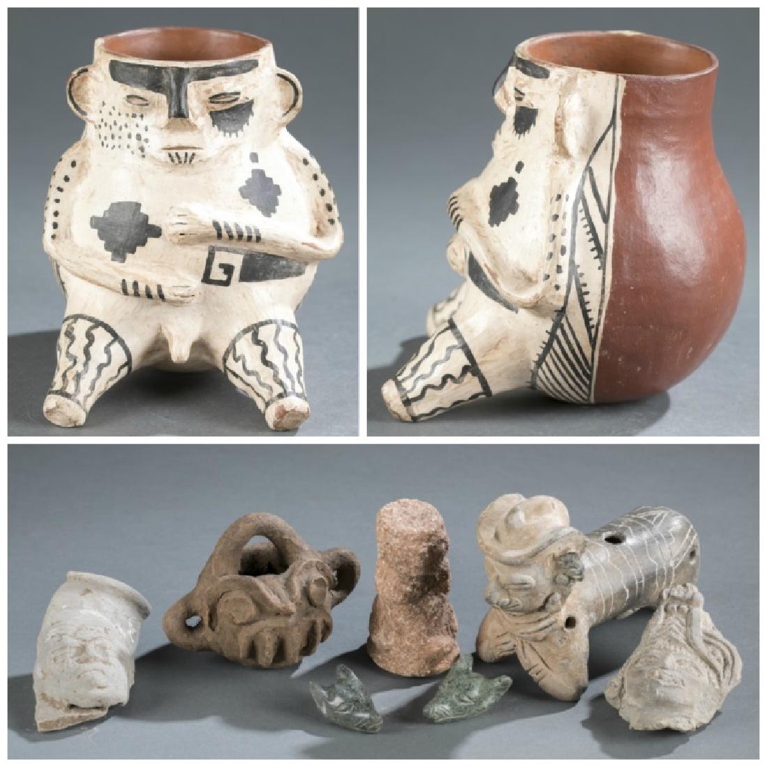 8 Pre-Columbian style objects. (1 of 18)