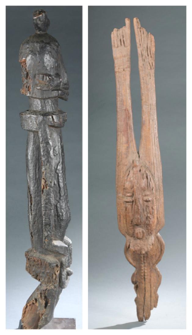 2 Dogon style sculptures. 20th century. (1 of 9)