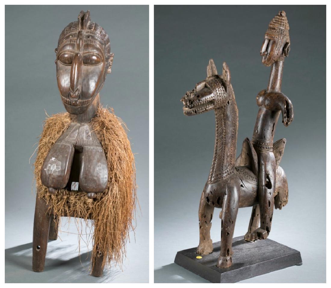 Bamana style equestrian & Baga style Nimba mask. (1 of 9)