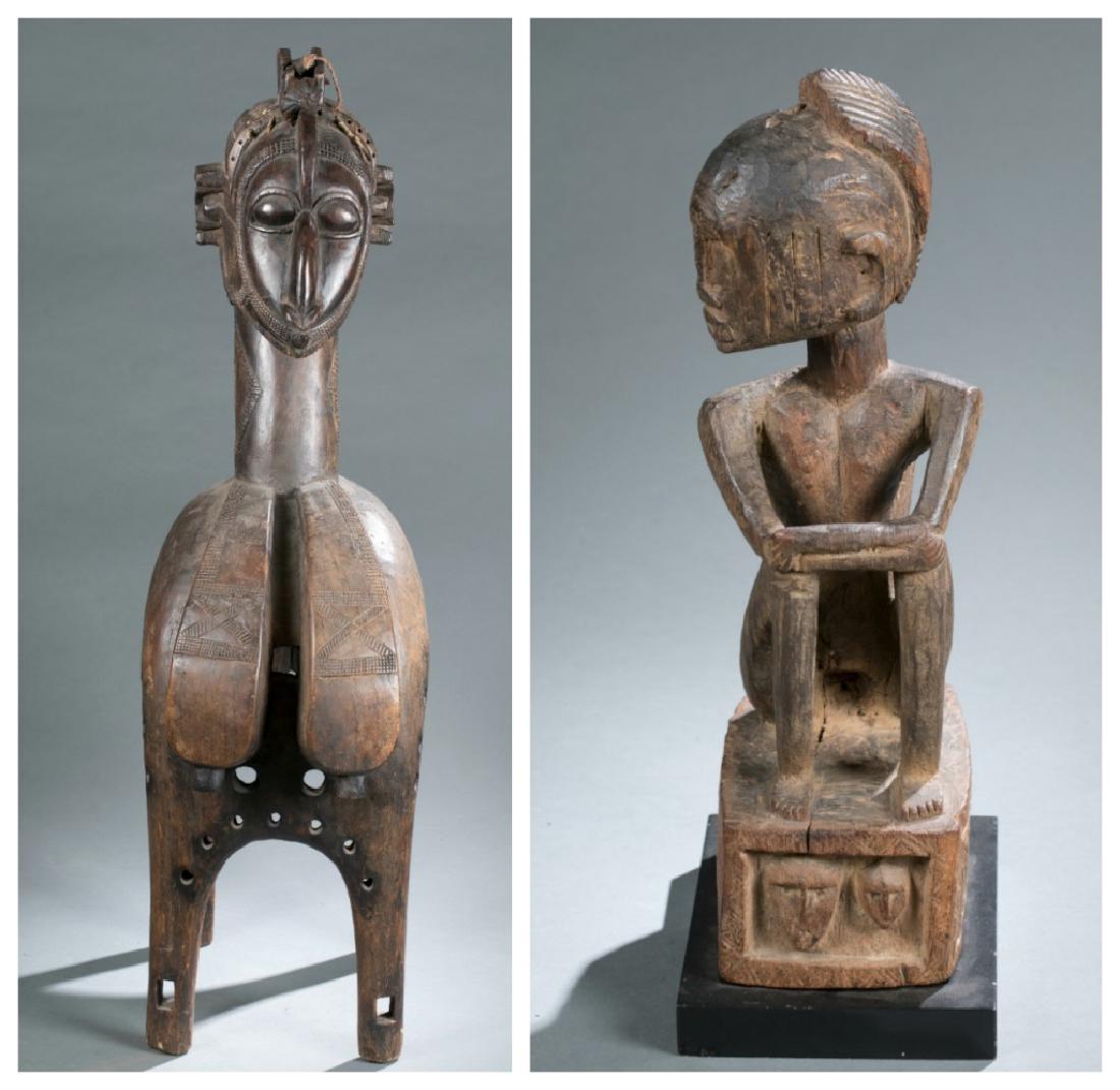 2 West African objects. 20th century. (1 of 8)