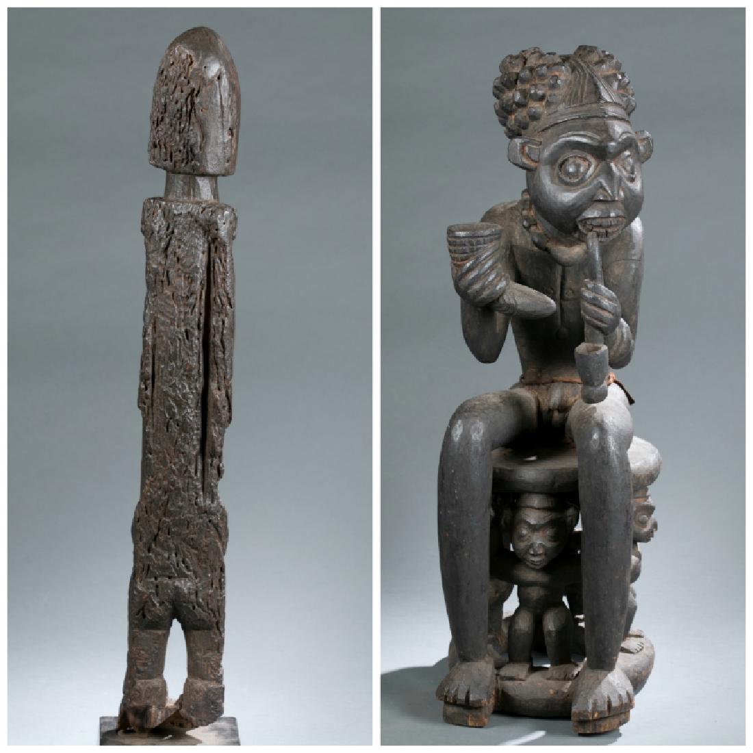 A Dogon style & Cameroon style figure. 20th cen. (1 of 8)