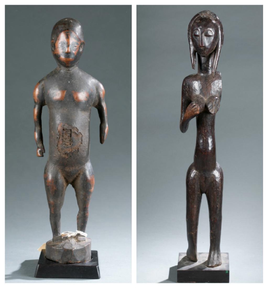 2 West African Style figures. 20th century. (1 of 10)