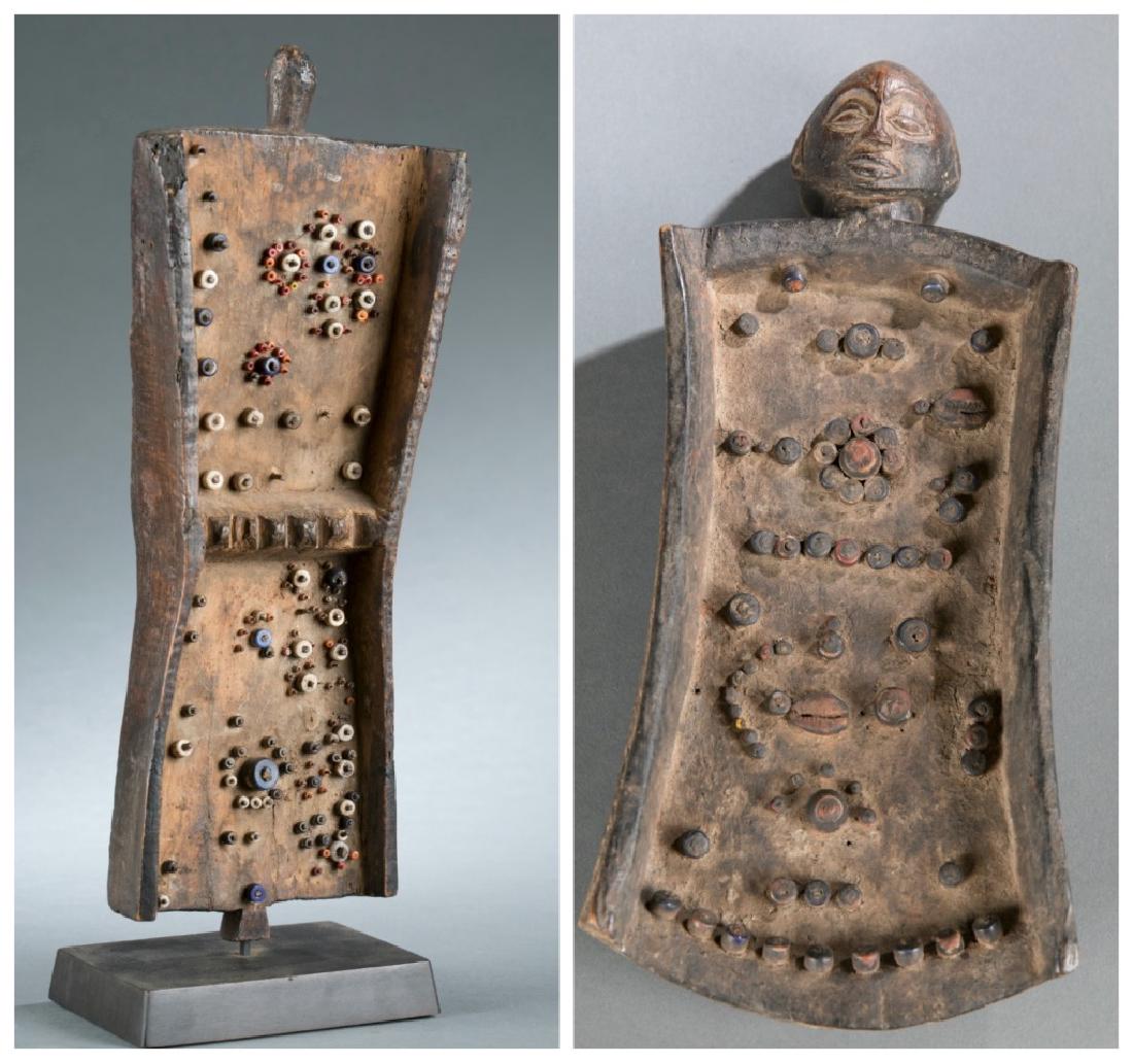 2 Luba style memory boards. 20th century. (1 of 11)