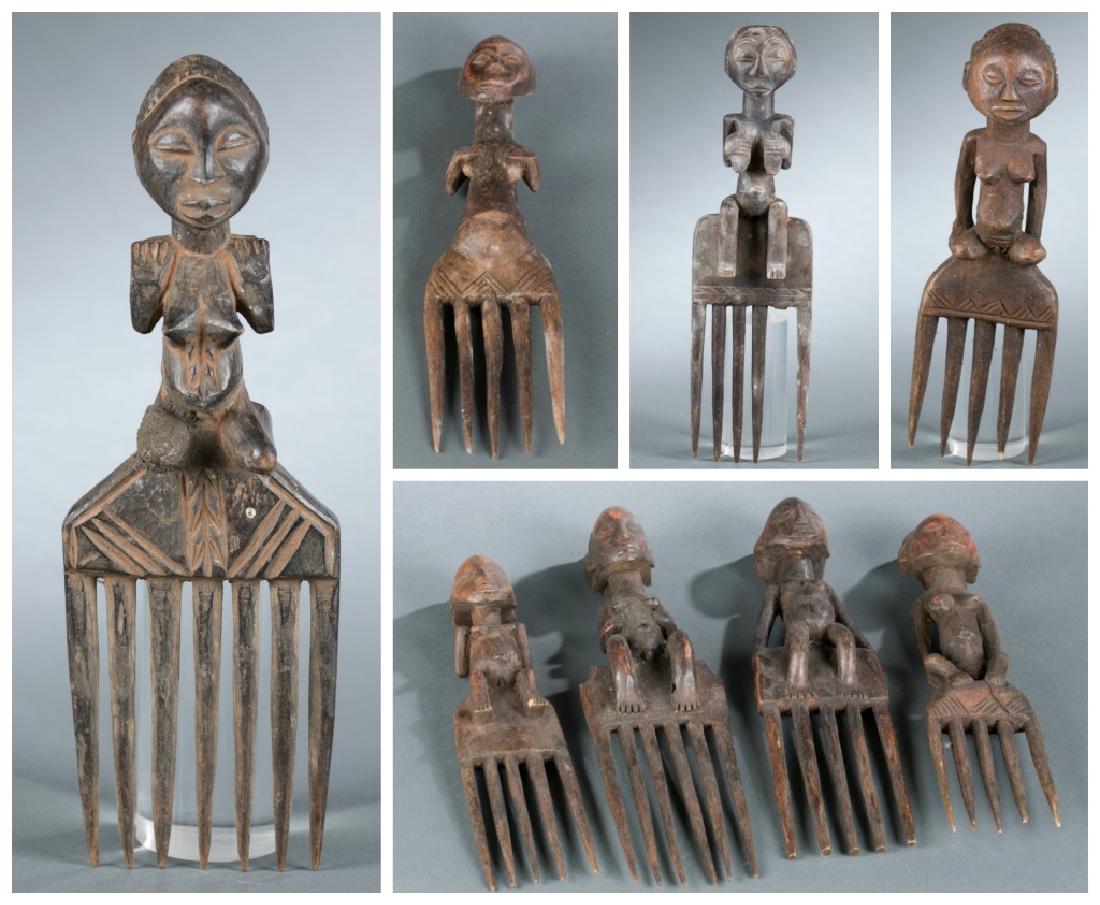 8 African combs. 20th century. (1 of 19)