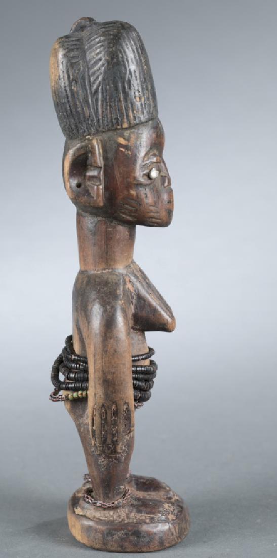3 Yoruba Ibeji twin figures, 20th century. (1 of 10)