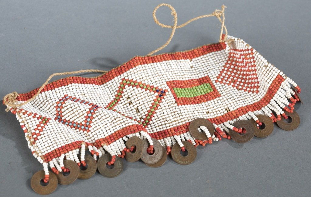 Kirdi cache sex apron, 20th century. (1 of 3)
