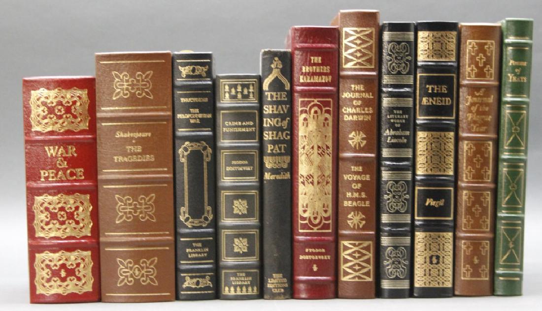 12 Books: 10 Easton Press, 2 Limited Editions Club (1 of 1)