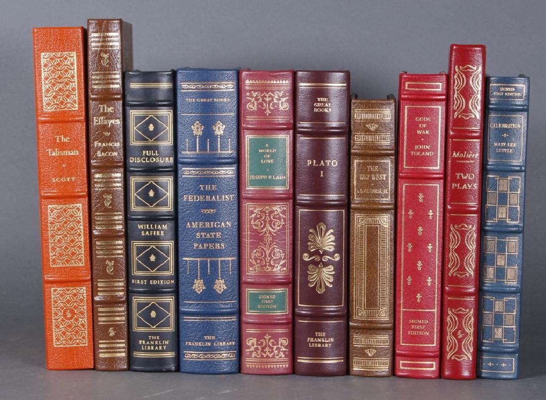 10 Franklin Library/Easton Press, 3 signed. (1 of 1)
