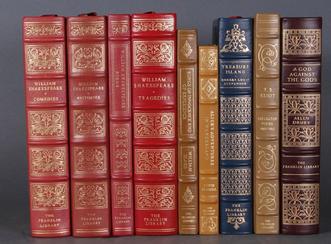 9 Franklin Library: Shakespeare, Stevenson... (1 of 1)