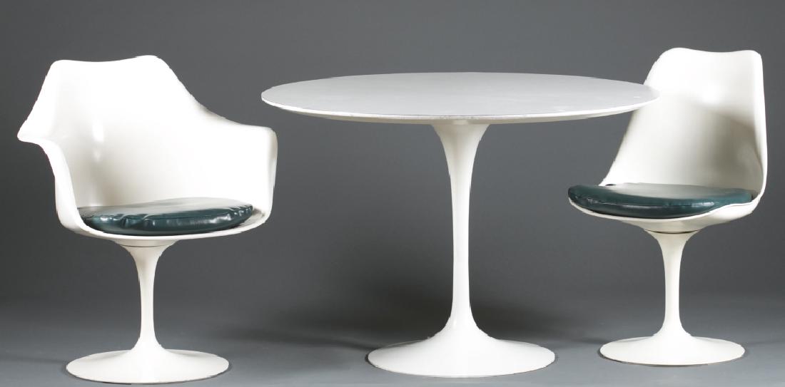 Saarinen Knoll style Tulip table & 4 chairs. (1 of 7)