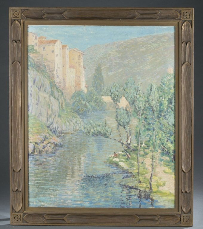 Unknown, Impressionist landscape, 19th / 20th cen. (1 of 4)