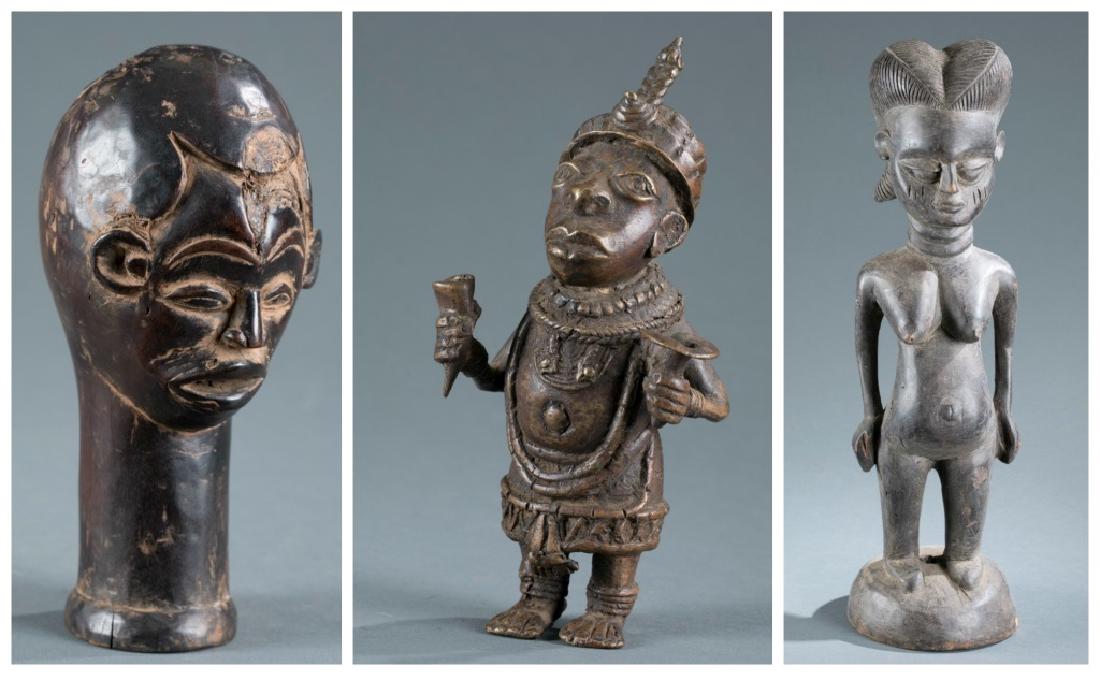 3 West African objects. 20th century. (1 of 11)