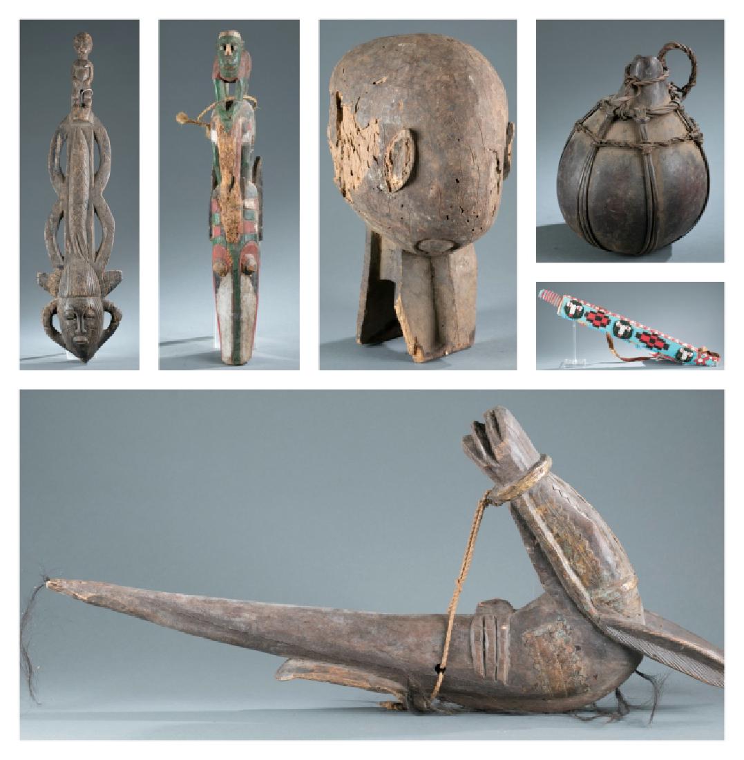 6 West African style objects. 20th century. (1 of 20)