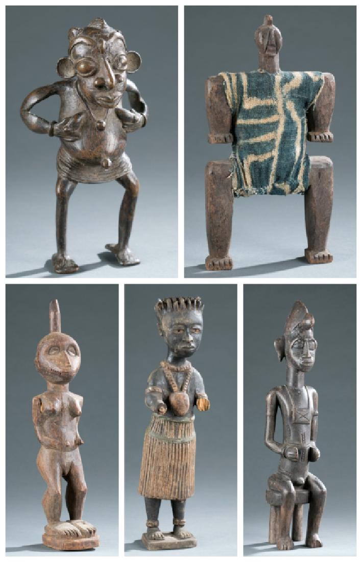 6 African sculptures. (1 of 20)