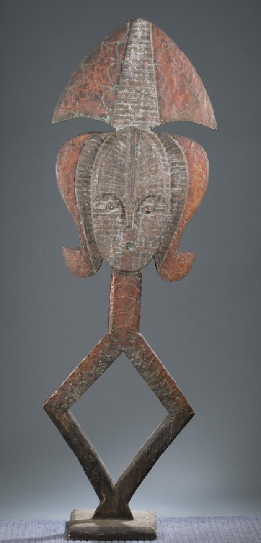 Kota style reliquary figure, Gabon. 20th century. (1 of 3)