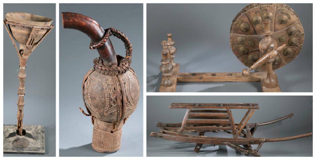 4 South East Asian & African ethnographic objects. (1 of 12)