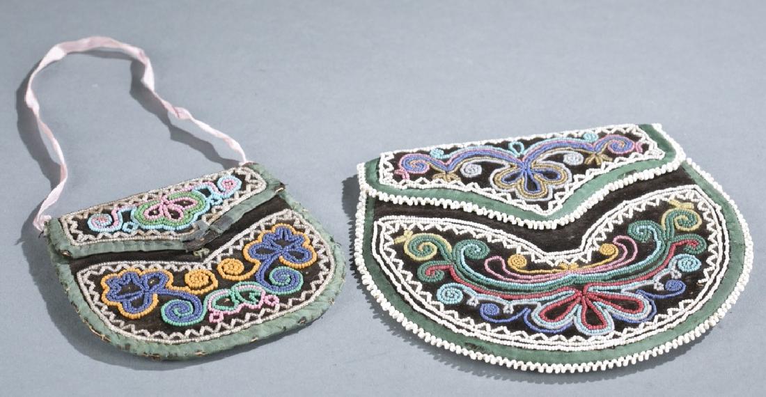 2 Beaded pouches. (1 of 4)