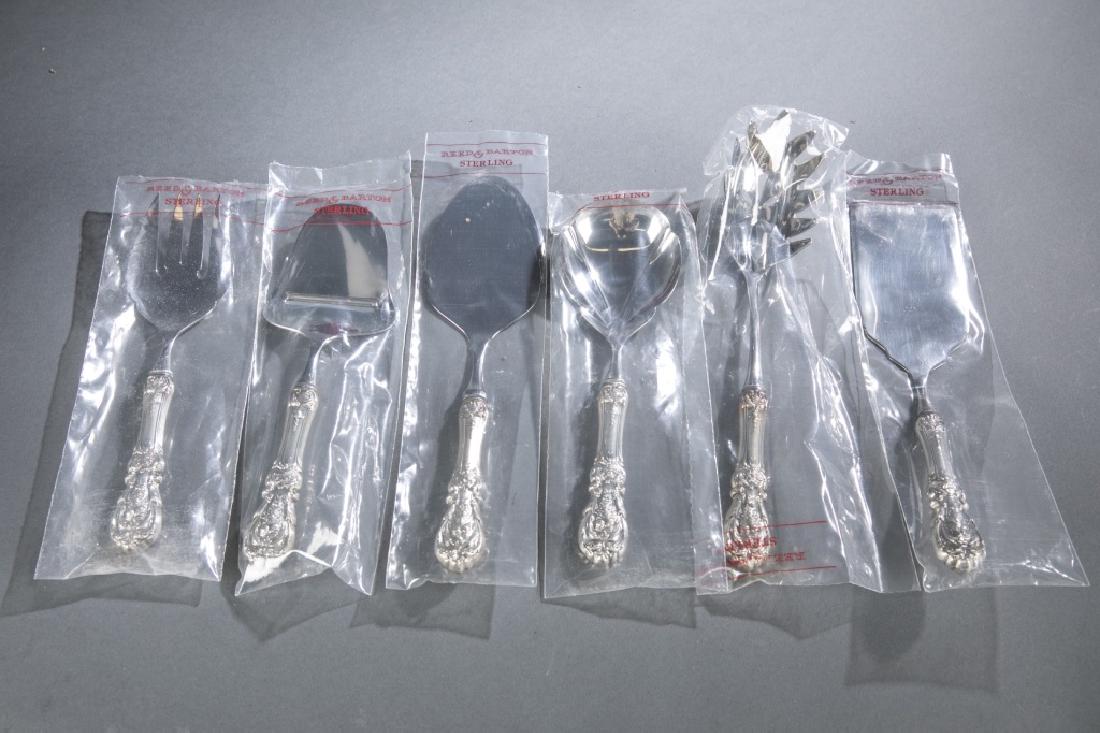 7 Reed & Barton Sterling Francis I serving pcs. (1 of 10)