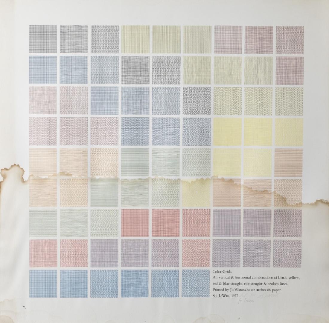 Sol LeWitt, Color Grids, 1977 (1 of 3)