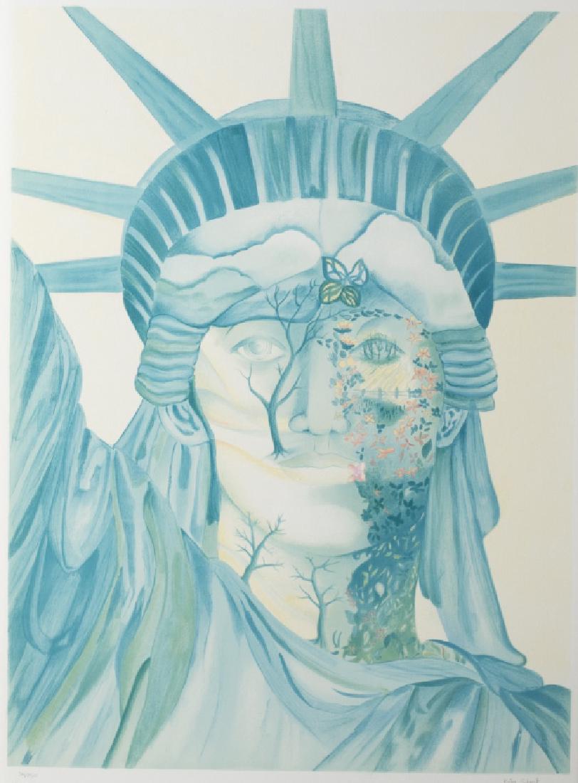 6 lithographs; Statue of Liberty Centennial 1986 (1 of 9)