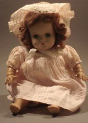 American Character Tiny Tears Doll: American Characters Tiny Tears, vinyl doll. She measures 14.'' This is a live auction at our physical auction gallery, that you may bid against floor bidders at eBayLiveAuctions.com. This lot will rem