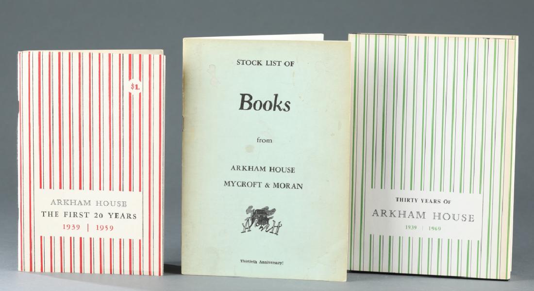 3 Arkham House bibliographies. (1 of 1)