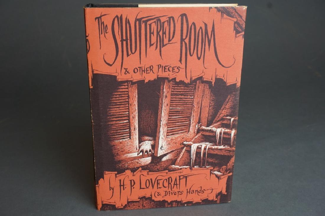 Lovecraft. THE SHUTTERED ROOM. 1959. 1st edition (1 of 6)
