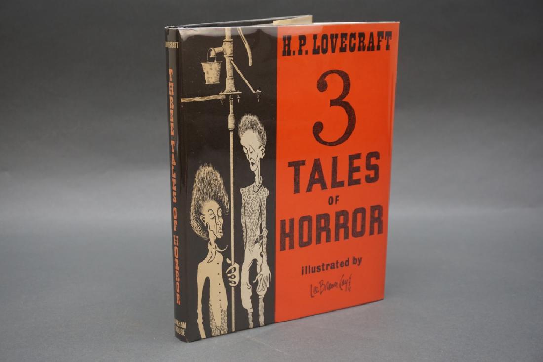 Lovecraft. 3 TALES OF HORROR. 1967. 1st printing (1 of 12)