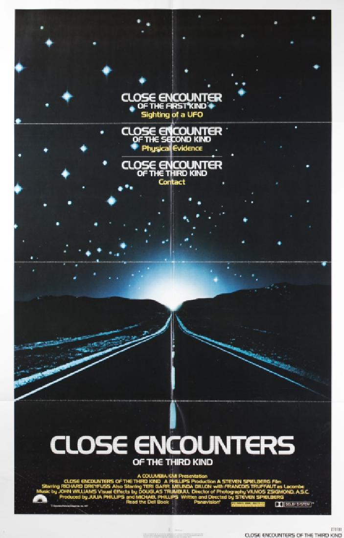 5 posters incl: Close Encounters Of The Third Kind (1 of 5)