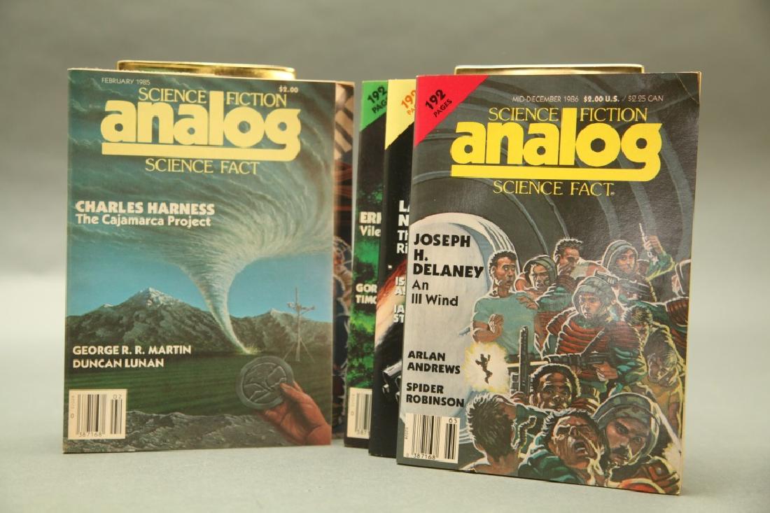 ANALOG. 316 sci-fi magazine issues, 1962-1991. (1 of 8)