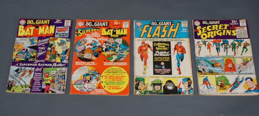 4 DC Giant Issue comic books, c.1965. (1 of 3)