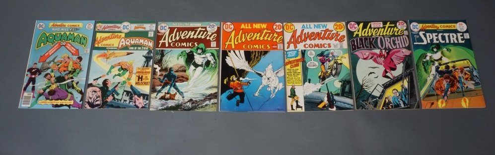7 issues of Adventure Comics, c.1976. (1 of 1)