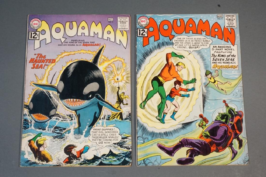 2 issues of Aquaman, 1962. (1 of 2)