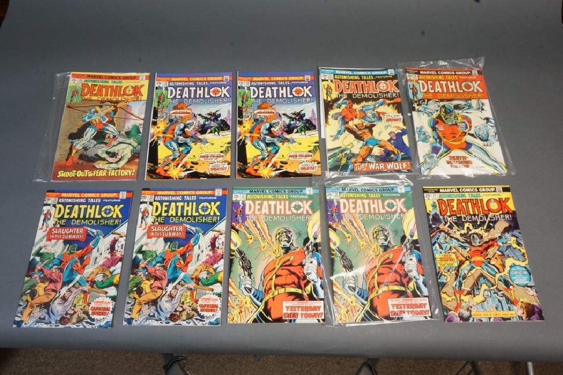 11 issues of Astonishing Tales, 1974-1975. (1 of 3)