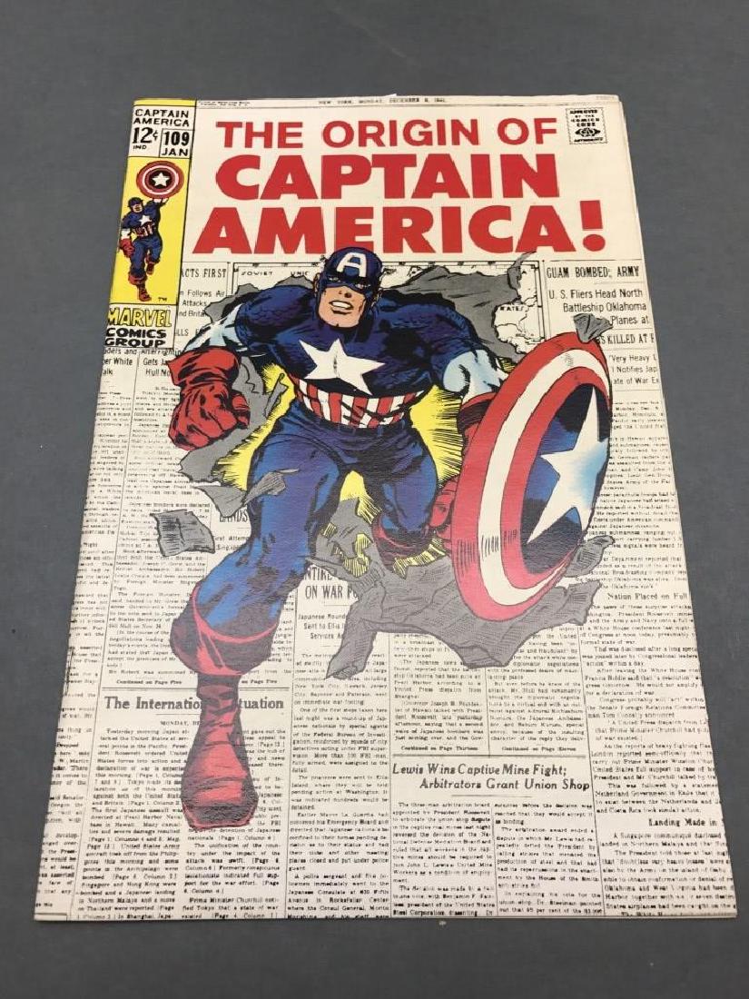 Captain America, Vol.1, No.109, January 1969. (1 of 1)