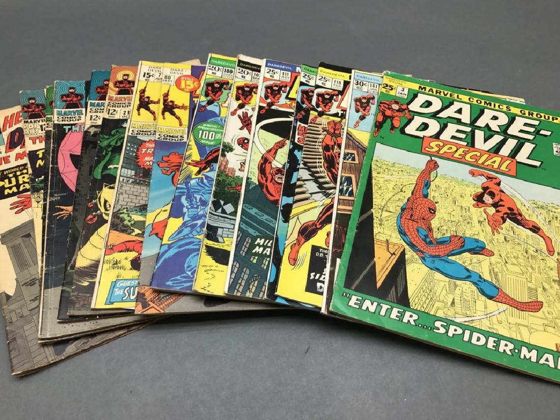 15 issues of Daredevil comic books, 1964-1975. (1 of 1)
