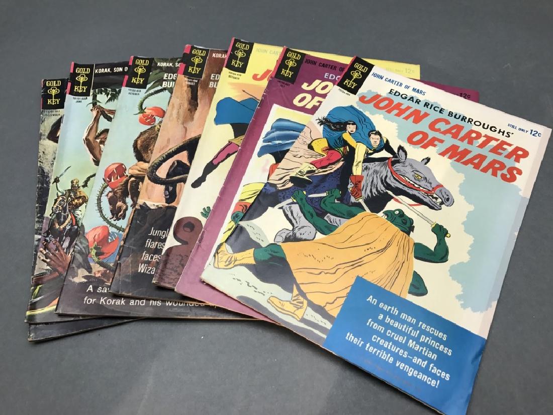 7 issues of John Carter of Mars and Korak Son of T (1 of 1)