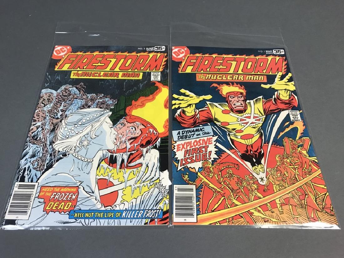 2 key issues of Firestorm comic books, 1978. (1 of 1)