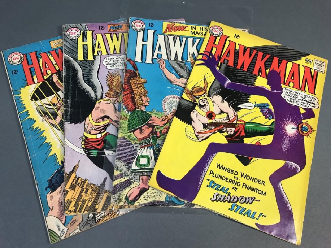 4 issues of Hawkman comic books, 1964. (1 of 1)